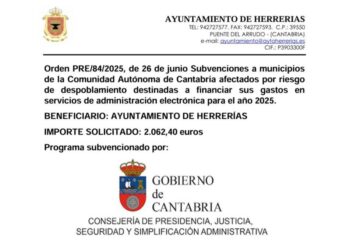 Subvenciones a municipios en riesgo de despoblación